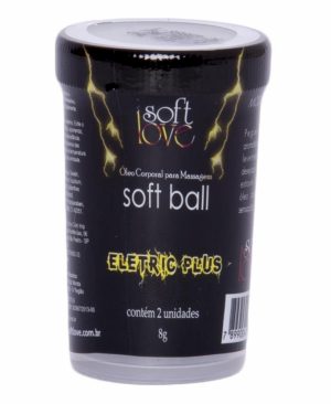 Soft Ball Bolinha Eletric Plus 2 Unidades - Soft Love