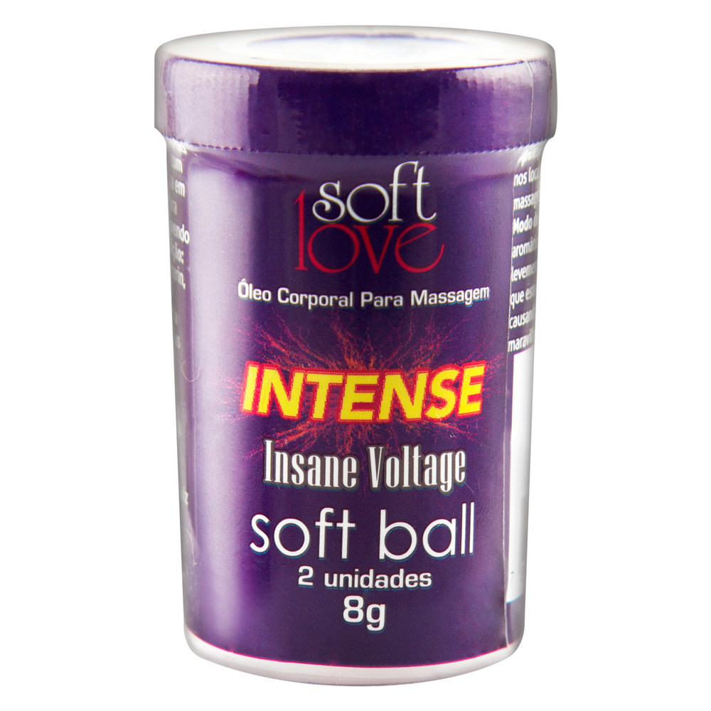 Soft Ball Bolinha Intense Ultra Forte 8g - Soft Love